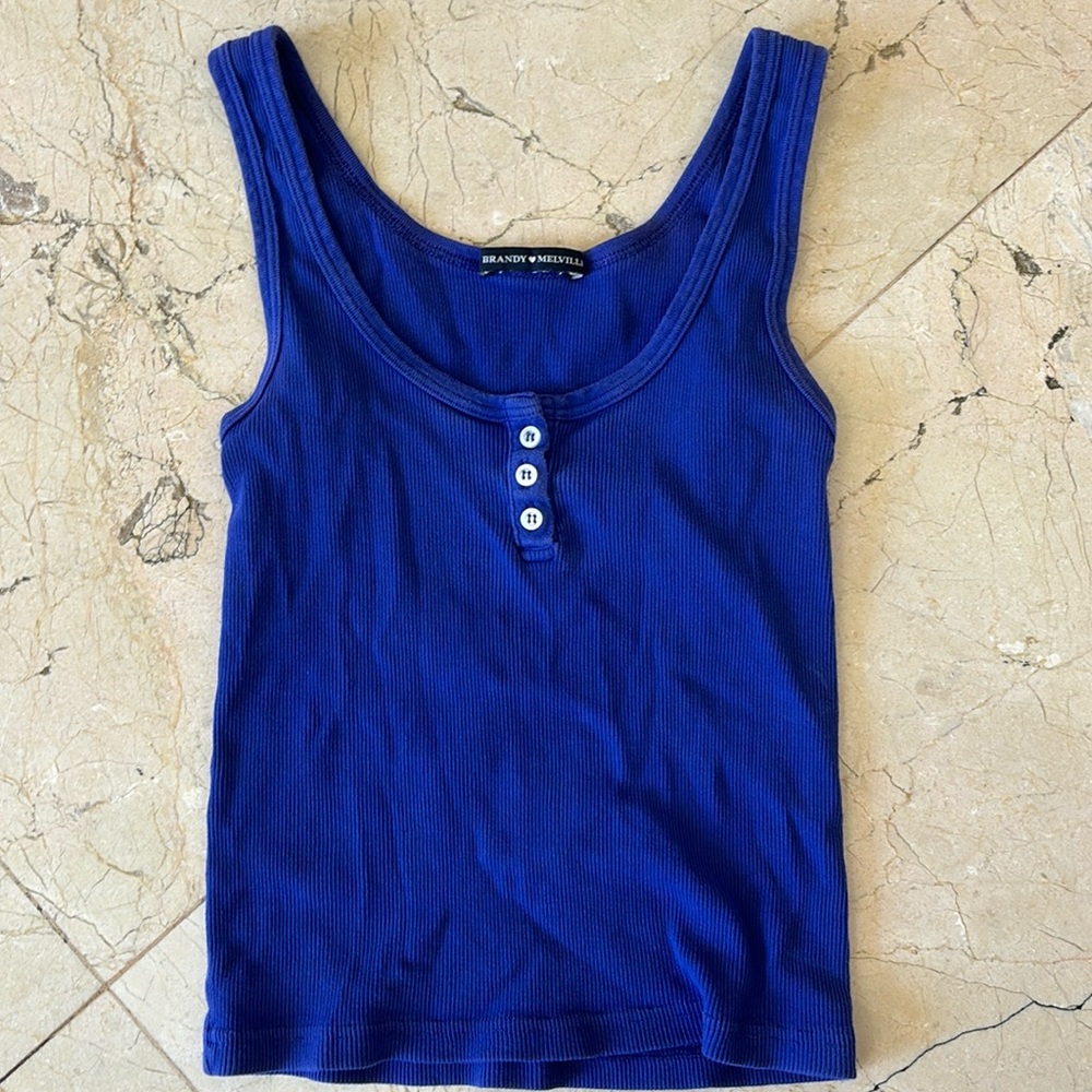 Brandy Melville Electric Blue Tank